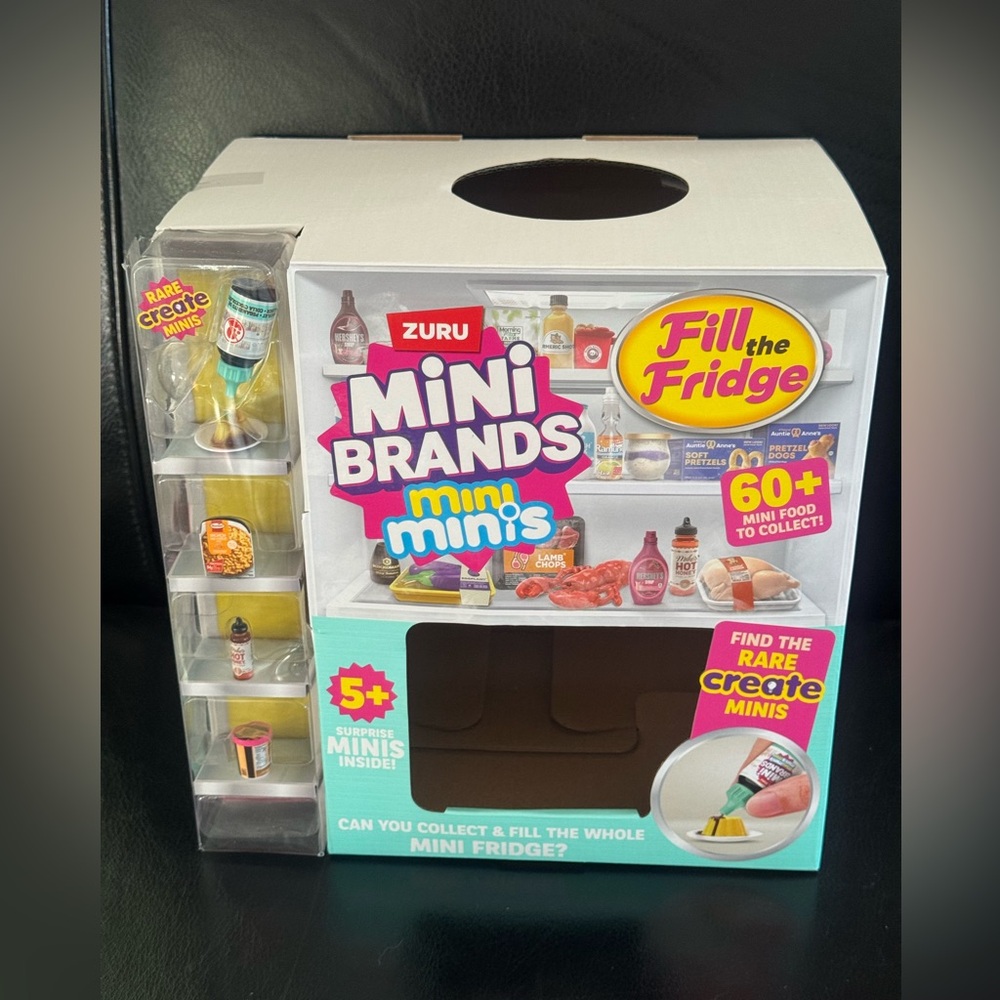 Mini Brands Fill the Fridge display box EMPTY no balls capsules included